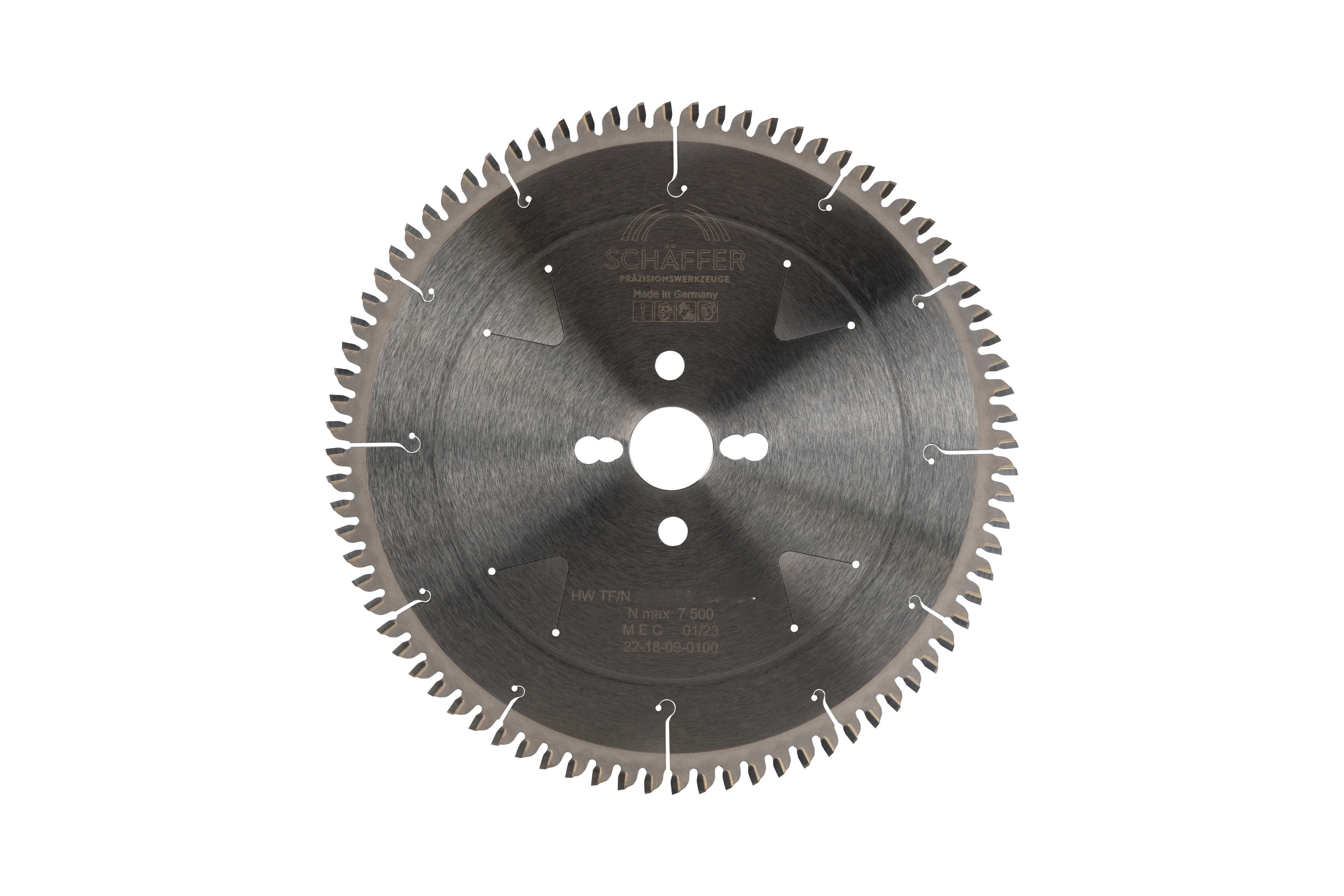 200x3.3/2.6x* Z64 TF/N SCHAFFER ALUMINIUM CUTTING SAW BLADE