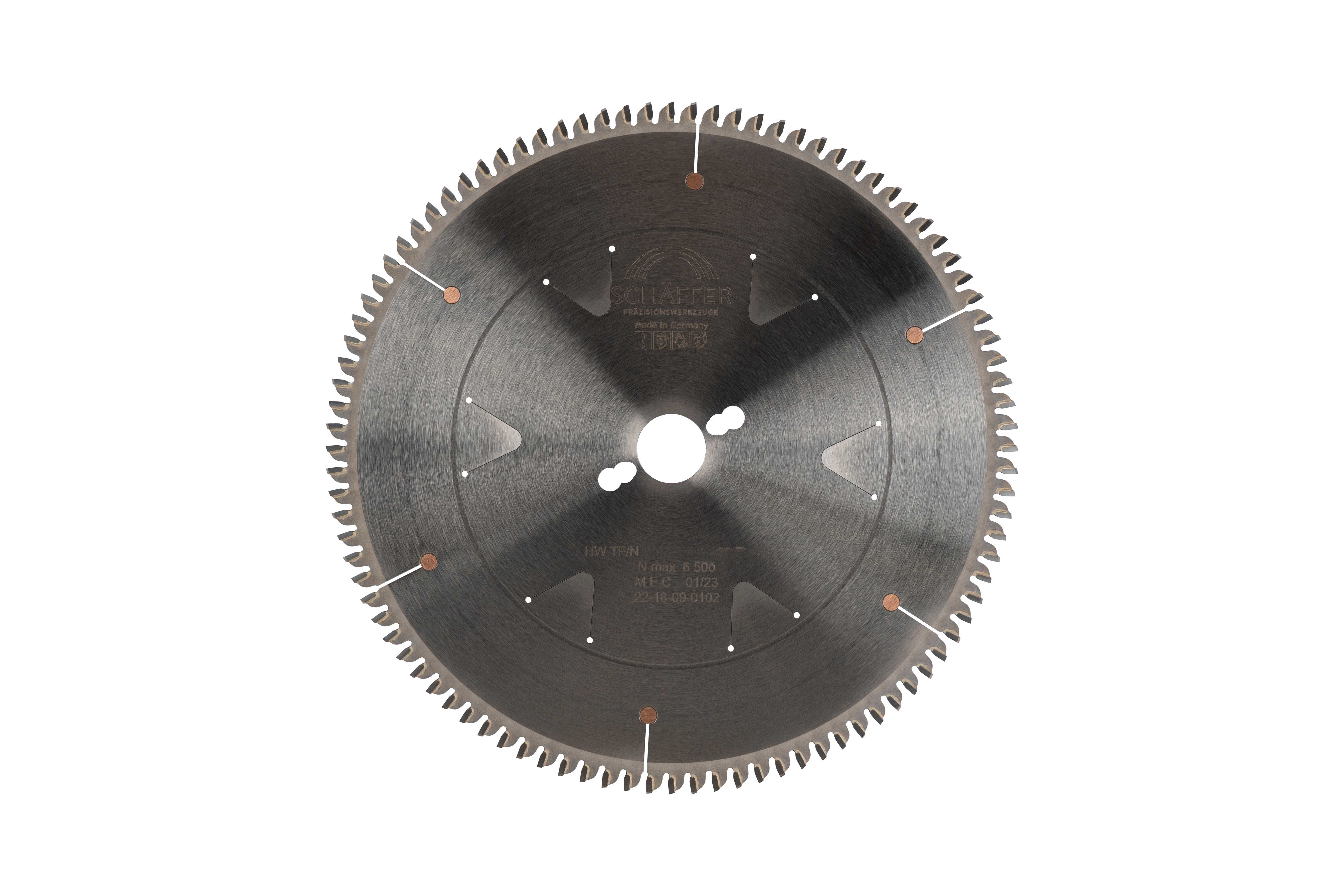 300x3.3/2.6x* Z96 TF/N SCHAFFER ALUMINIUM CUTTING SAW BLADE